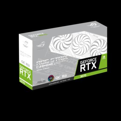 China Workstation ROG Strix Colorful GeForce RTX 3070 OC Edition 8GB GDDR6 Graphics Card White ROG Global for sale