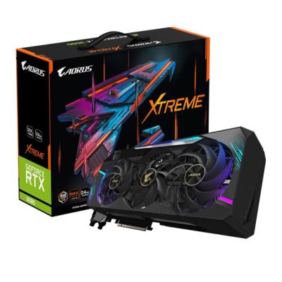 China AORUS GeForce RTX 3090 XTREME WATERFORCE 24G 3080 Workstation 3070 3060 Graphics Card for sale