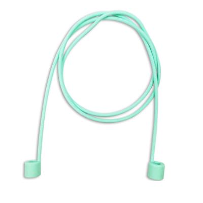 China 2021 Fashion Design 55cm Anti Lost Proof Wireless Earphone Earphone Neck Strap For Airpods Silicone String Cord Rope for sale