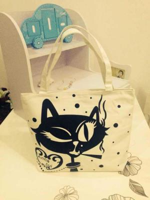 China 2014 summer hot sale canvas shopping bag for sale