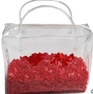 China clear plastic pvc zipper cosmetic bag for sale