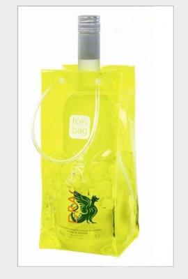 China Clear PVC Wine Bags, Plastic Ice Bag, PVC Bag for Wine Packing for sale