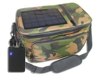 China solar fishing bag, solar ice bag, solar charging bag for sale