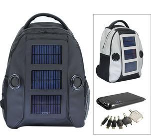 China 2014 Newest design and fashionable Solar backpack, Solar charging backpack for sale