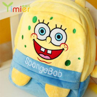 China spongebob stuffed toy backpack for sale