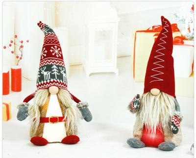 China Wholesale Knitted Stuffed Gnome Decor Funny Indoor Christmast Ornament New Product Hat Tomte Gnomes Decoration With Nordic Style for sale