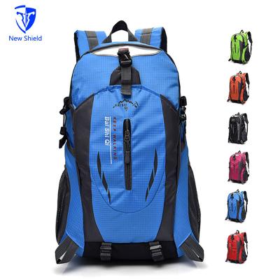 China 40L Outdoor Sports Waterproof Bag Leisure Climbing Mens Womens Travel Hiking Waterproof Backpack for sale