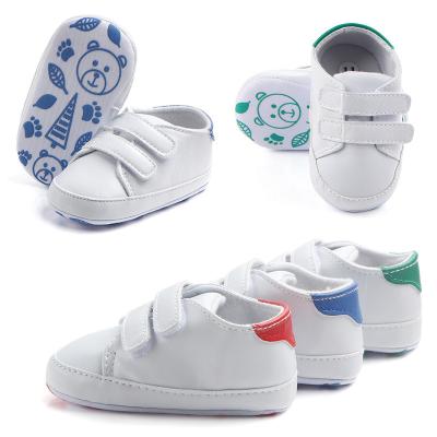 China Other Wholesale Baby Shoes PU Leather Soft Sole Newborn Infant Shoes 0-1 Years Old for sale