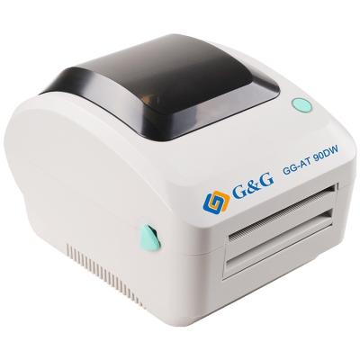 China COMPATIBLE 4 Inch Ethernet LAN WIFI And Bluetooth Thermal Label Printer G&G 90DW for sale