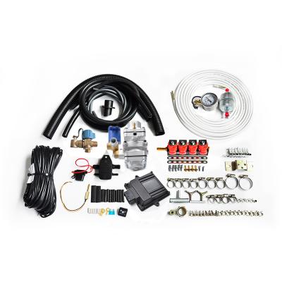 China aluminum fuel injection kit for motorcycle cng 4 cylinder kits sequential cng conversion kits for sale for sale