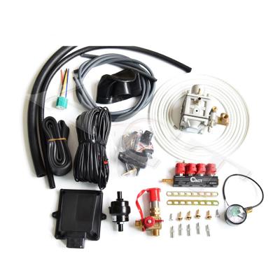 China lpg 4/6/8 cng conversion kits full cylinder kit for car gas equipment for auto standard size for sale