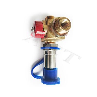 China Plastic cng to load cng filling valve NGV1 autogas carga toma for sale