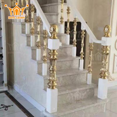 China 2021 New Style Stair Handrails Handrails Special Designed Stair Handrail Wooden Railing For Indoor for sale