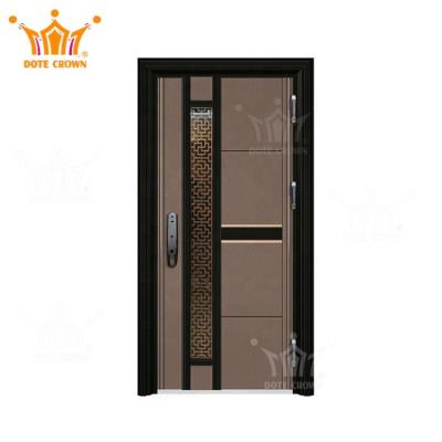 China Modern Residential Villa Entrance Stainless Steel Security Doors for sale