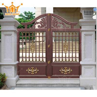 China Modern Interior Open Position And Swing Style Courtyard Door Grill Design for sale