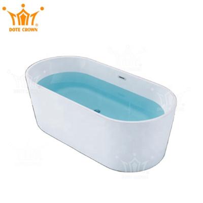 China Durable Hot Selling Free Standing Deep Bathtub Custom Size Extra Cost Free Standing Cheap Price for sale