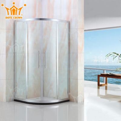 China Modern New Design Single Glass Shower Room With Aluminum Alloy Frame for sale