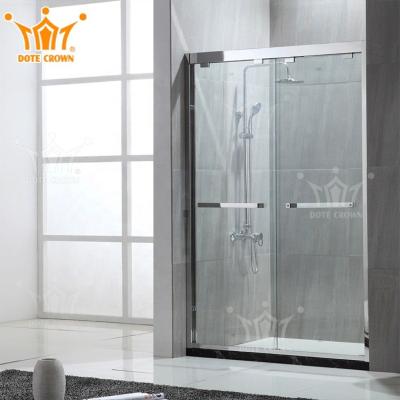 China Modern Bathroom Accessories SS304 Clear Glass Shower Door Shower Room for sale