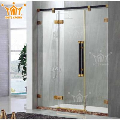 China Modern Multifunctional Bathroom Shower Room Stainless Steel Frame Safety Tempered Glass Shower Compartment for sale