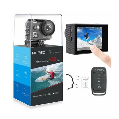 China 4k Camera Vlog Youtube AKASO V50 Elite Touch Screen 4k 60fps 131feet Outdoor Waterproof Action Camera for sale