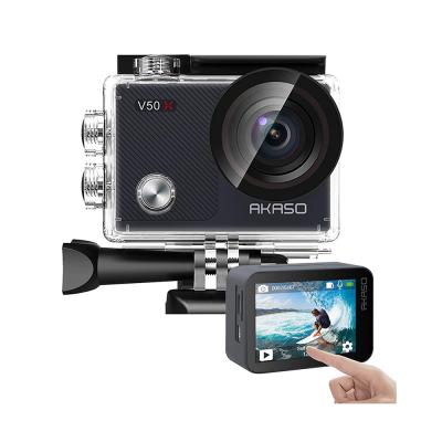 China Vlog Youtube AKASO V50X Mini Camcorders Wifi Water Ultra Hd 360 4k Camera HD 4K Ultra 4K120 Outdoor Hard Action Camera for sale