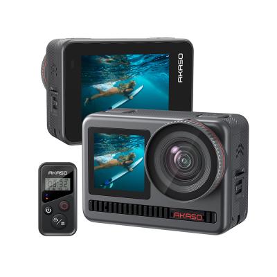 China Vlog Youtube Akaso 8 Outdoor Brave Panorama 4K H 163Cr Screen Action Cam 4k Dual Camera 60 Fps 48Mp Ultra Hd for sale