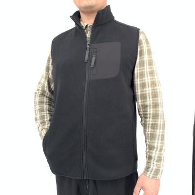 China Breathable Mens Anti-pilling Fleece Vest Vest Custom Stock Color for sale