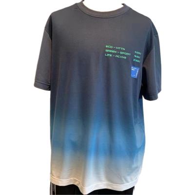 China QUICK DRY Gradient Printing Boy's Coolmax T-Shirt, Short Sleeve Boy's T-Shirt for sale