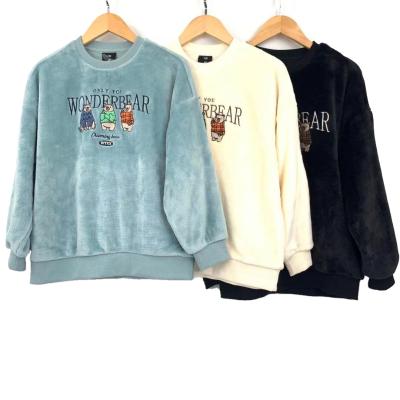 China OEM/ODM Breathable Girls Custom Style New Comfortable 100% Polyester Girl Pullover Sweater for sale