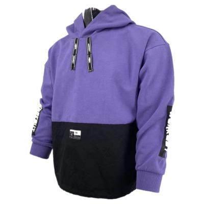 China Waterproof the latest product cotton and polyester warmth hoodie of the double-sided connection boys for sale