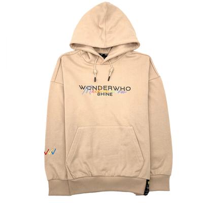 China New Design Solid Color Printing Rubber Cotton Men's Casual Hoodies 100% Long Sleeve Anti-pilling Hoodies for sale