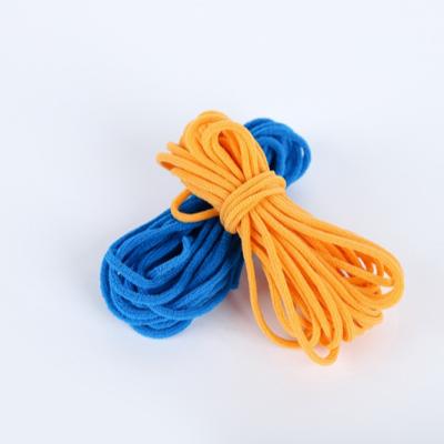 China Sustainable Round Elastic Elastic Band Ear Loop Elastic Rope Cord For Earloop for sale