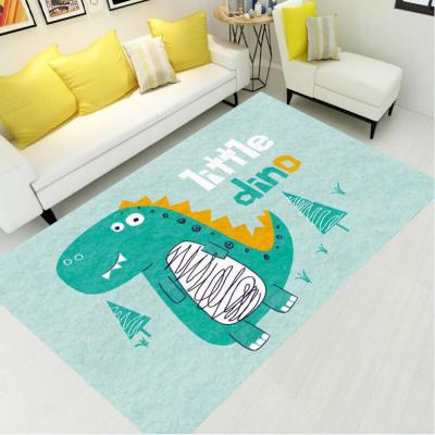 China 2022 Modern Rectangle Puzzle Mat Cartoon Print Carpets Area Covers For Living Room, Customized Service Wholesale Price 3d Carpets for sale