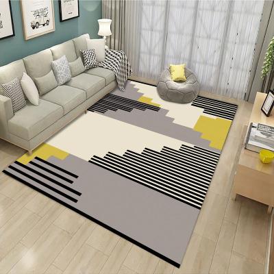 China European and American style wholesale price polyester material non-slip carpet covers, high quality Microfiber floor rug, rectangle rug living room for sale