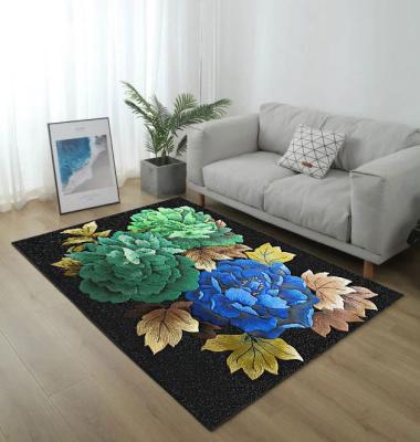 China Bedroom Nordic Home Center Kitchen Living Room Area Rug Print Washable Customized Customized Nordic Carpet for sale