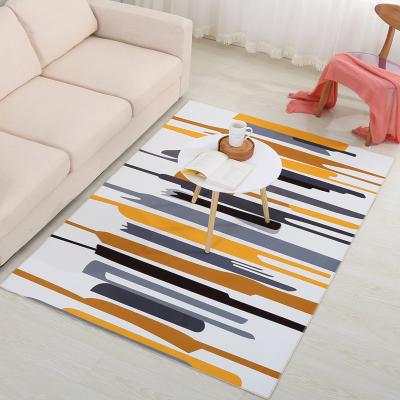 China Modern living room 3d floor rug for living room factory print rugs, European style rugs, jacquard bedroom blankets large size rug for sale