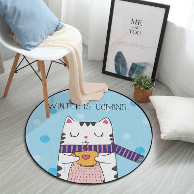 China 2022 Best Seller Washable Cartoon Lovely Baby Play Animals Carpets Modern Mat For Home Baby Play Mat for sale