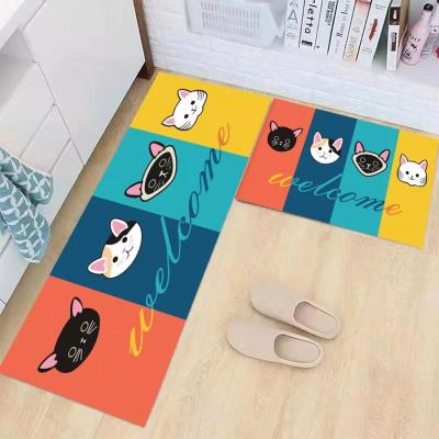 China Entrance Washable Door Mat, Large Mat, Customized Event Mat Wholesale Price Mat for sale