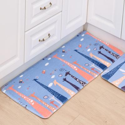 China Washable Cartoon Anime Blanket Rug For Kids Children,Kitchen Carpet Mat,Polyester Felt Soft Kid Play Mat for sale