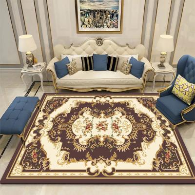 China High Quality Jacquard Microfiber Floor Rug,Polyester Fabric Material 3d Rug,Persian Style Rugs And Modern Blankets For Living Room for sale