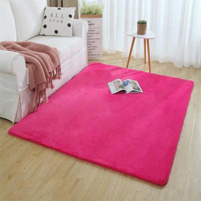 China 2022 Factory Made Thick Washable Mat Carpets Bedroom, Rectangle Short Plush Rugs And Fluffy Blankets Living Room For Sale for sale