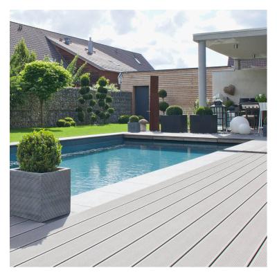 China Waterproof hot sale wpc decking flooring high quality exterior wpc decking exterior wood for sale