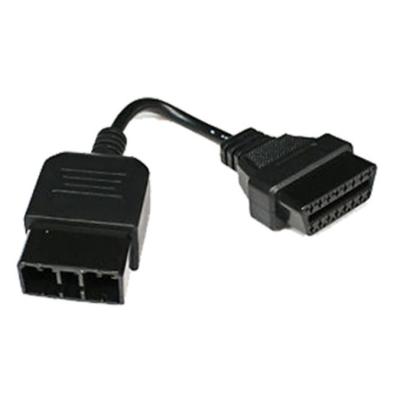 China Car 9 Pin To 16 Pin OBD 2 Diagnostic Cable For Subaru for sale