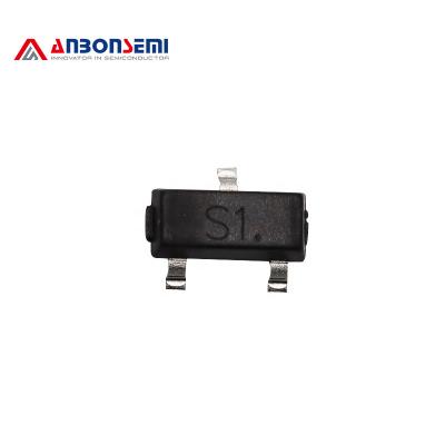 China Anbon -3.4A -20V SOT-23 AS2301 S1 MOSFET driver. P-Channel MOSFET Transistor Fabrication for sale