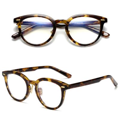 China For new arrival cateye optical frame acetate blue light reading glass blocking glasses for sale