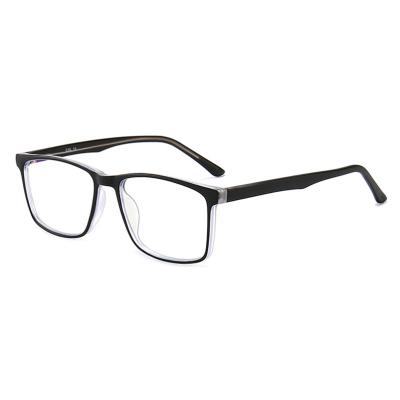 China Blue Light Glasses Most Popular Customized Fashion Tr90 Eyeglass Eyeglasses Square Anti Ray Blue Glasses for sale