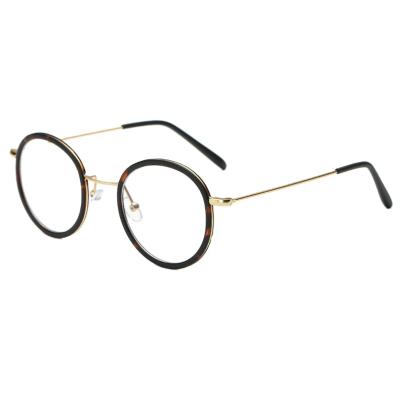 China For Decoration Most Popular Fashion Round Frame Customized Retro TR 90 Glasses In Stock for sale