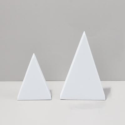 China SOLID COLOR Dropshipping 2 Pcs Triangles Kits Combo Photography Display Background Foam Geometric Photo Props for sale