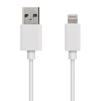 China Cable personalizado USB 2.0 Usb Tipo A a Rayo para cargar teléfonos móviles Apple en venta