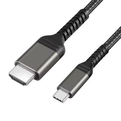 中国 OEM HDMI 1.4 携帯電話タイプC 高速 HDMI ユーズB Cビデオケーブル 4K 30hz 販売のため